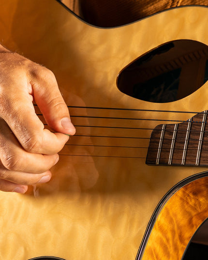 Black Beauties™ Black Colored Acoustic Guitar Strings