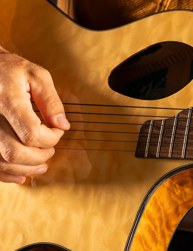Black Beauties™ Black Colored Acoustic Guitar Strings