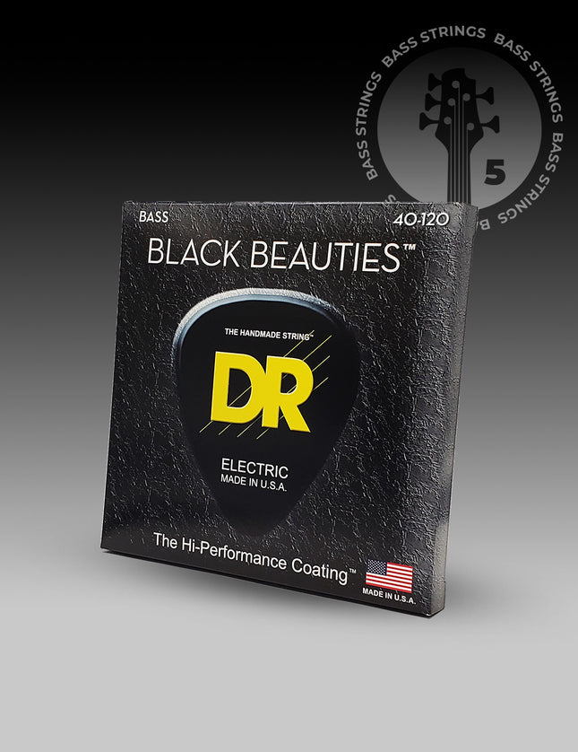 Black Beauties™ 5-String Bass Set