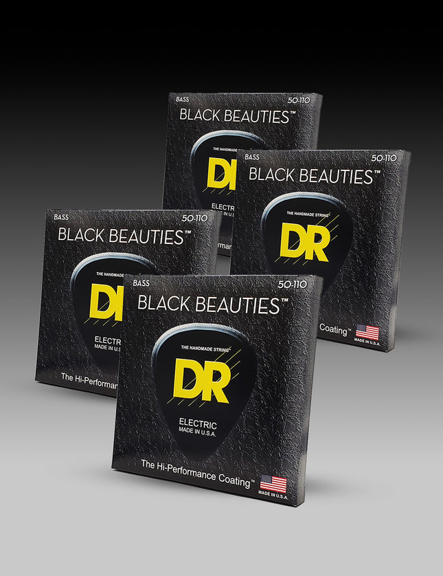 Black Beauties™ 4-String Bass Set
