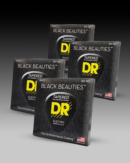 Black Beauties™ 4-String Bass Set