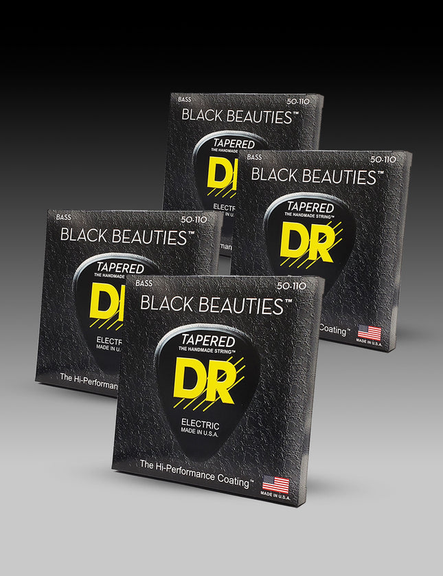 Black Beauties™ 4-String Bass Set