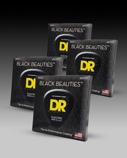 Black Beauties™ 4-String Bass Set