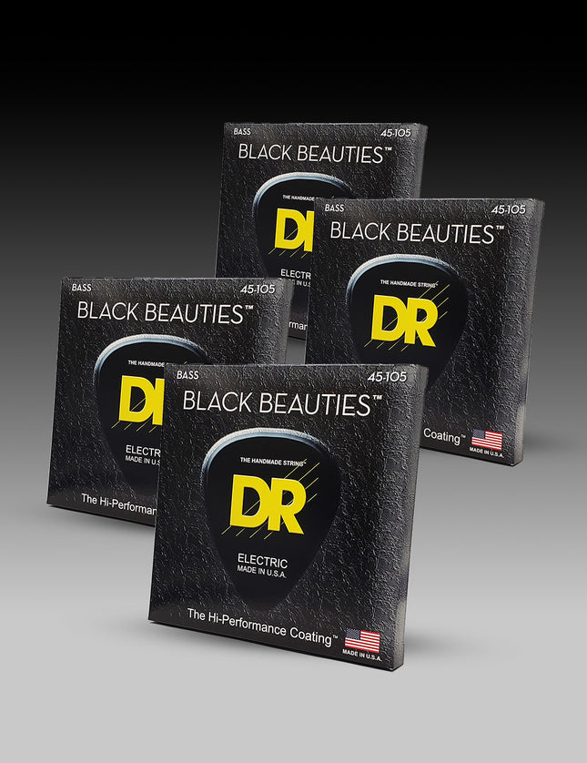 Black Beauties™ 4-String Bass Set