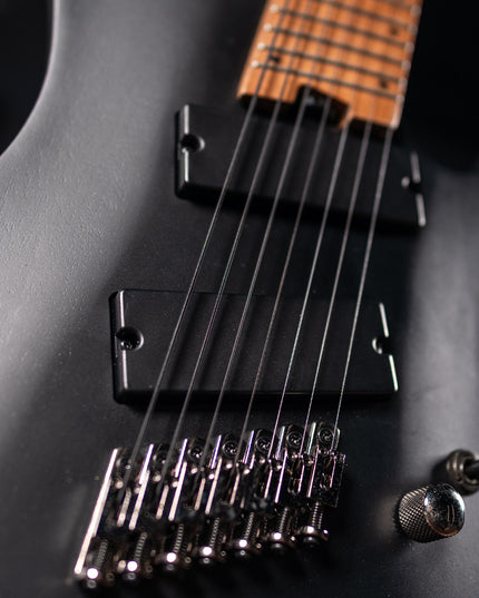 Black Beauties™ Black Colored 7-String Electric Guitar Set
