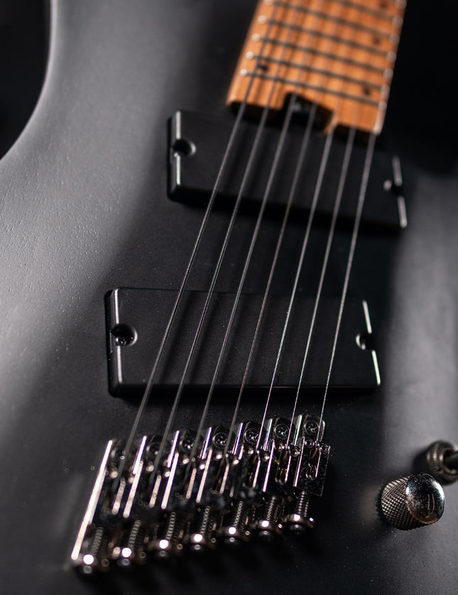 Black Beauties™ Black Colored 7-String Electric Guitar Set