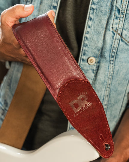 Burgundy Butter-Soft Leather Strap