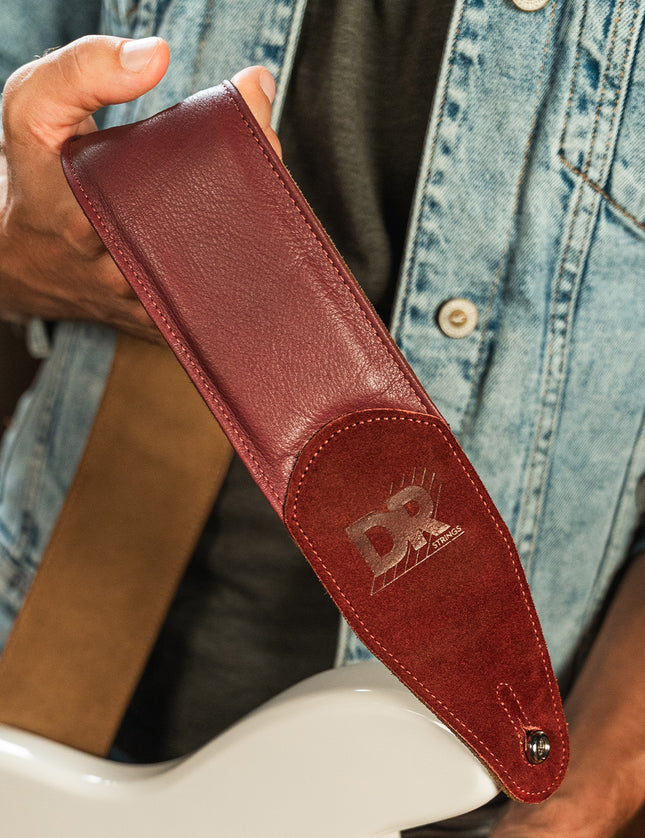 Burgundy Butter-Soft Leather Strap