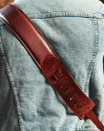 Burgundy Butter-Soft Leather Strap