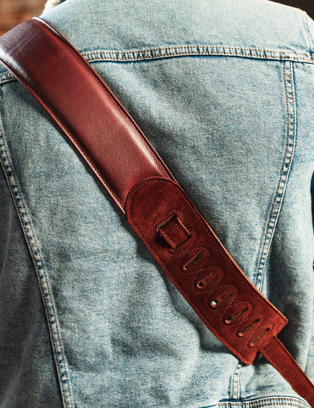 Burgundy Butter-Soft Leather Strap