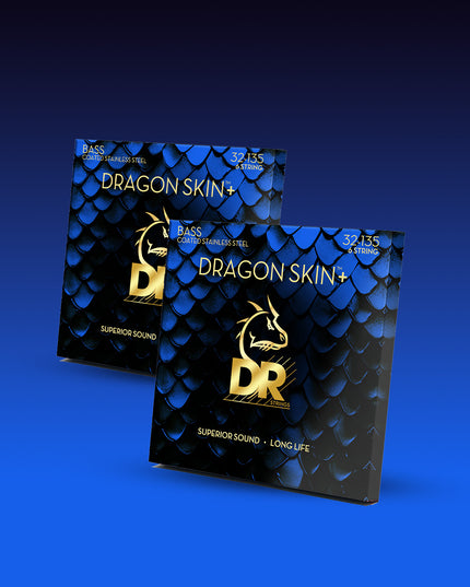 Dragon Skin+™ Quantum Nickel 6-String Bass Set