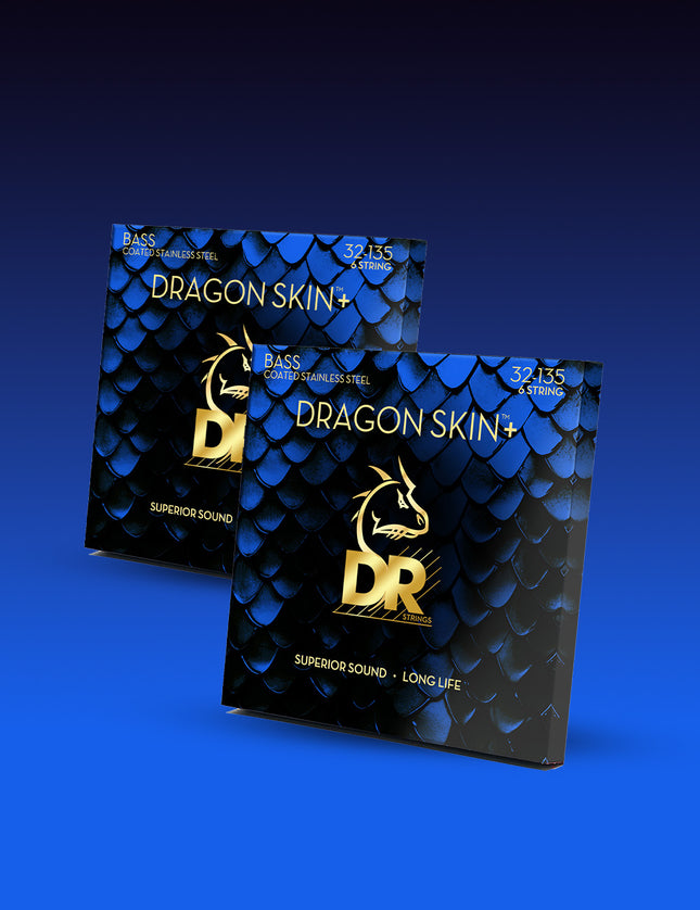 Dragon Skin+™ Quantum Nickel 6-String Bass Set