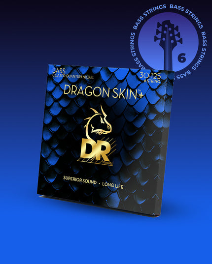 Dragon Skin+™ Quantum Nickel 6-String Bass Set