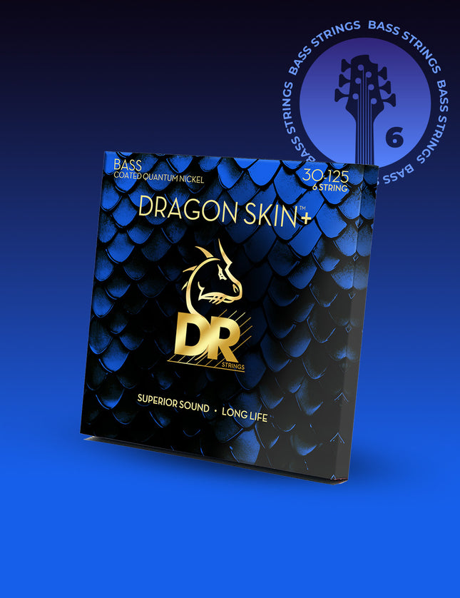 Dragon Skin+™ Quantum Nickel 6-String Bass Set