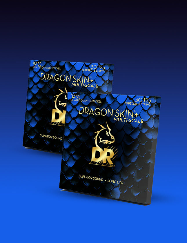 Dragon Skin+™ Quantum Nickel 6-String Bass Set