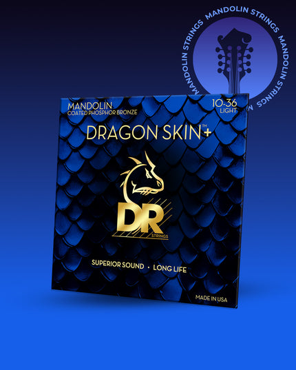 Dragon Skin+™ Phosphor Bronze Mandolin Strings