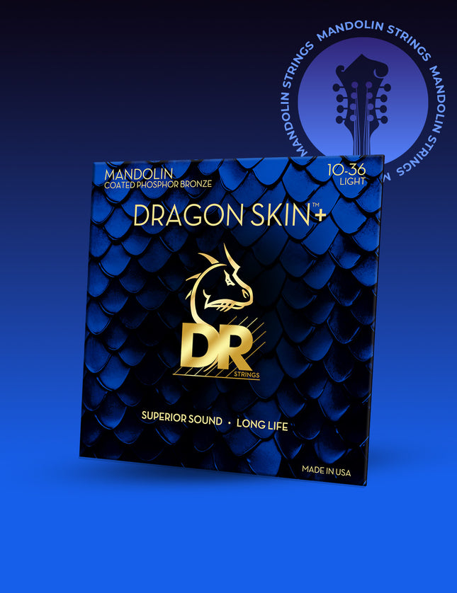 Dragon Skin+™ Phosphor Bronze Mandolin Strings