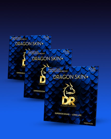 Dragon Skin+™ Phosphor Bronze Mandolin Strings