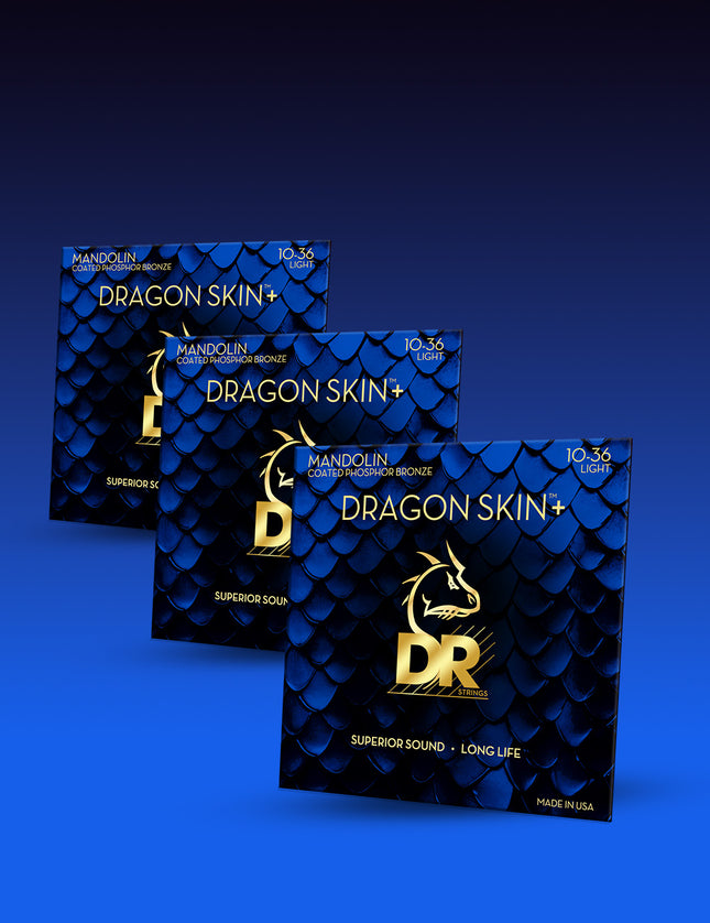 Dragon Skin+™ Phosphor Bronze Mandolin Strings
