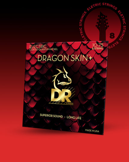 Dragon Skin+™ Quantum Nickel 8-String Electric Guitar Set