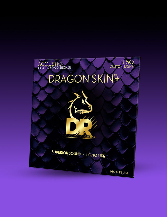 Dragon Skin+™ 80/20 Bronze Acoustic Guitar Strings
