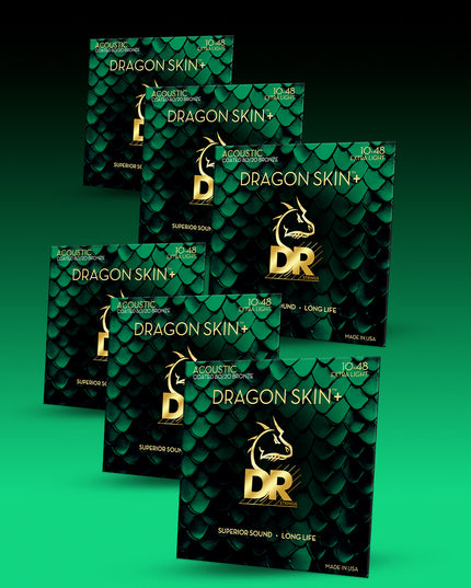 Dragon Skin+™ 80/20 Bronze Acoustic Guitar Strings