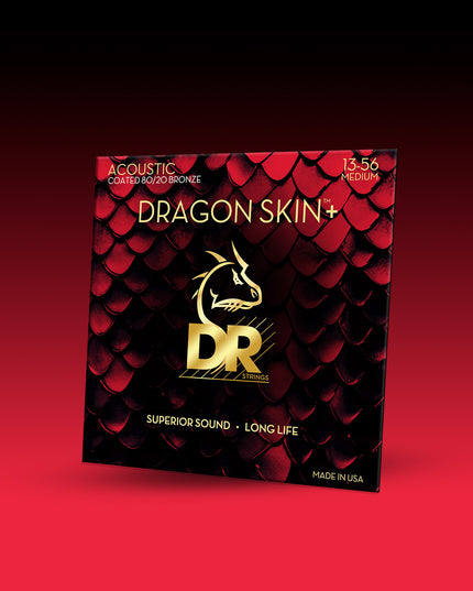 Dragon Skin+™ 80/20 Bronze Acoustic Guitar Strings