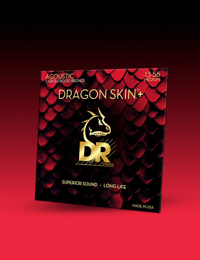 Dragon Skin+™ 80/20 Bronze Acoustic Guitar Strings
