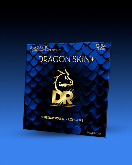 Dragon Skin+™ Phosphor Bronze Acoustic Guitar Strings