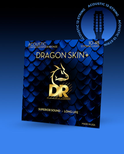 Dragon Skin+™ Phosphor Bronze 12-String Acoustic Set