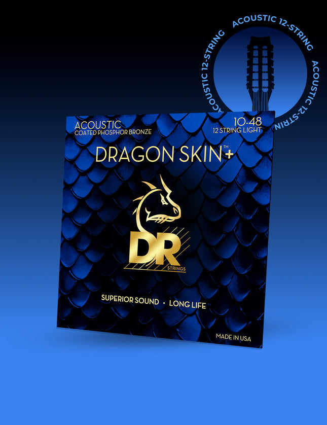Dragon Skin+™ Phosphor Bronze 12-String Acoustic Set