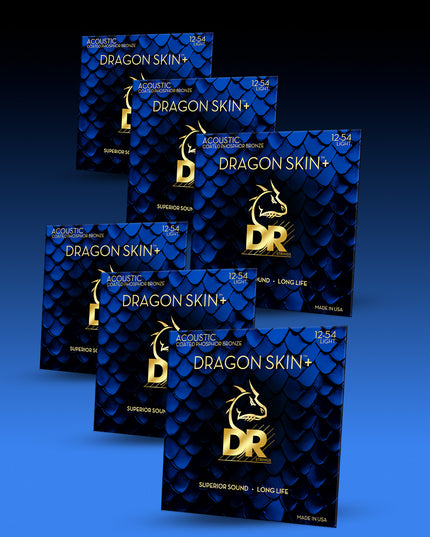 Dragon Skin+™ Phosphor Bronze Acoustic Guitar Strings