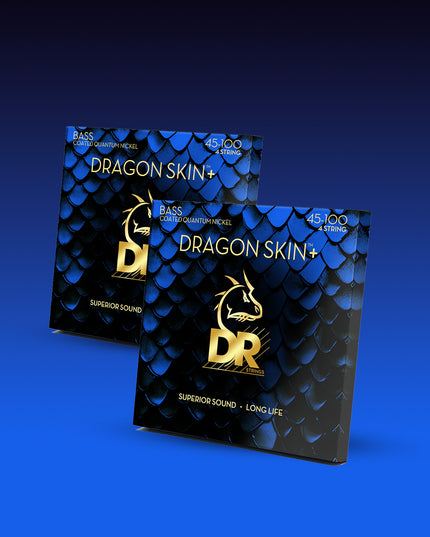 Dragon Skin+™ Quantum Nickel 4-String Bass Set