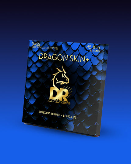 Dragon Skin+™ Quantum Nickel 4-String Bass Set