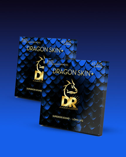 Dragon Skin+™ Quantum Nickel 4-String Bass Set