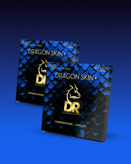 Dragon Skin+™ Quantum Nickel 5-String Bass Set