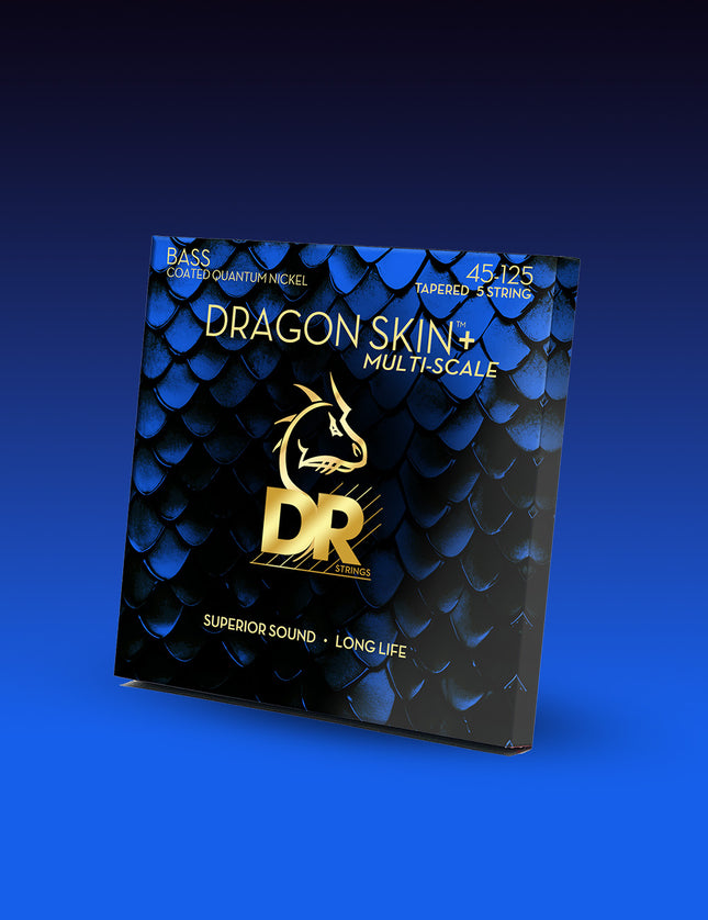Dragon Skin+™ Quantum Nickel 5-String Bass Set