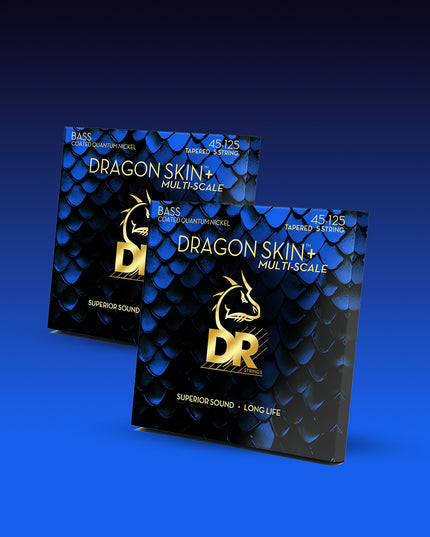 Dragon Skin+™ Quantum Nickel 5-String Bass Set