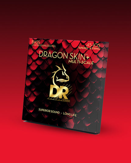 Dragon Skin+™ Stainless Steel 4-String Bass Set