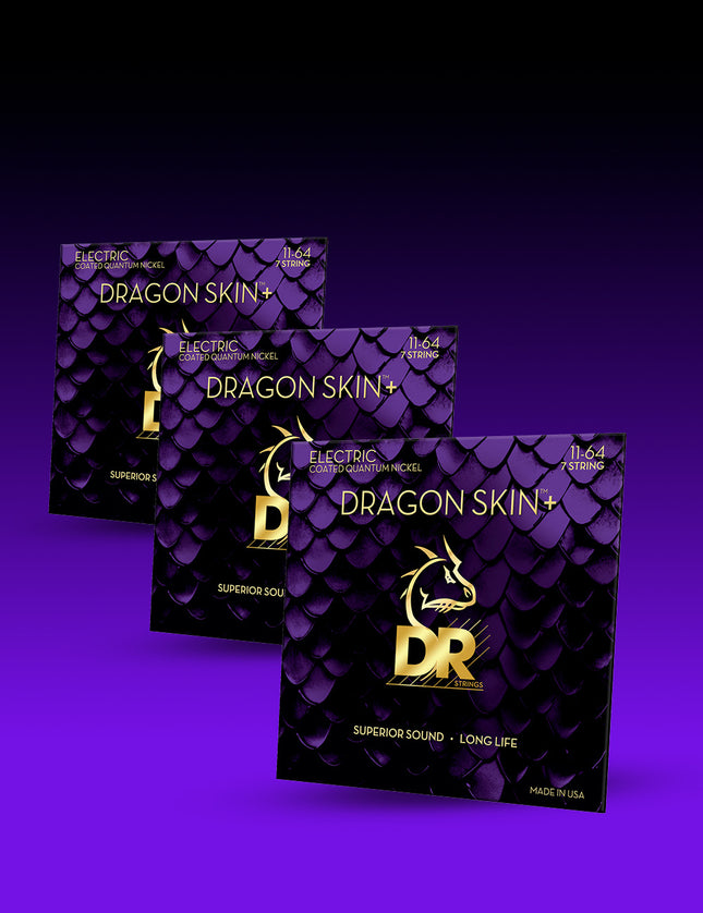 Dragon Skin+™ Quantum Nickel 7-String Electric Guitar Set