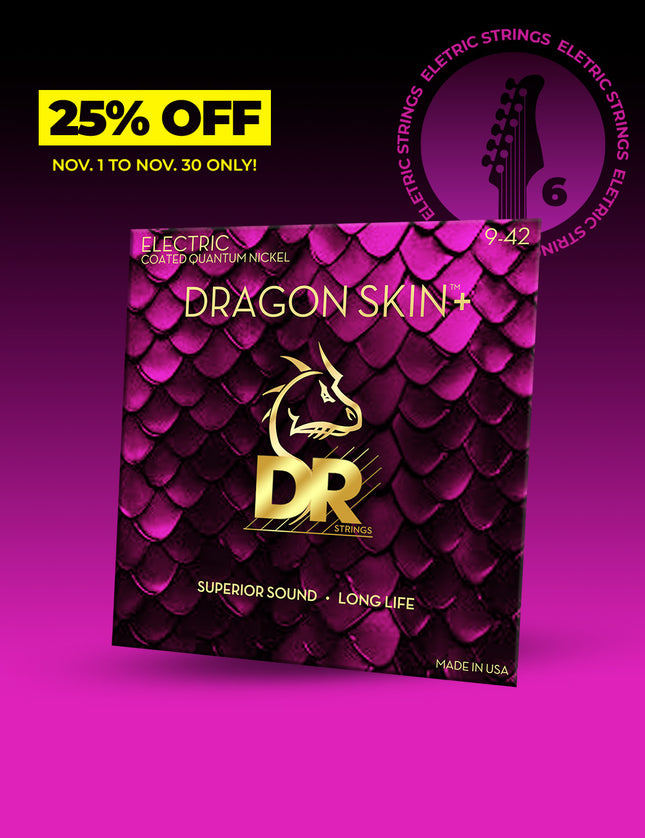 Dragon Skin+™ Quantum Nickel 6-String Electric Guitar Set
