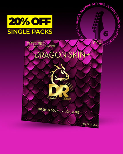 Dragon Skin+™ Quantum Nickel 6-String Electric Guitar Set