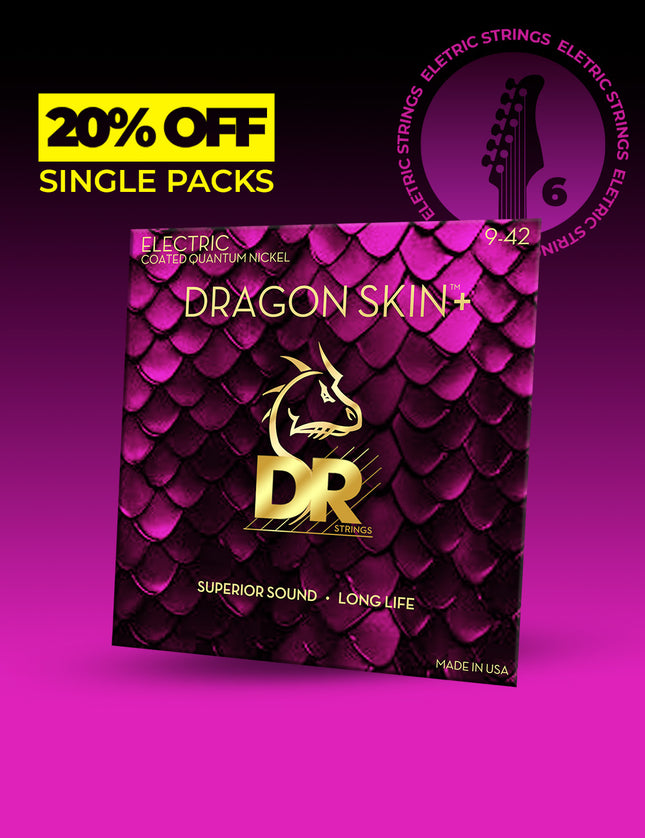 Dragon Skin+™ Quantum Nickel 6-String Electric Guitar Set