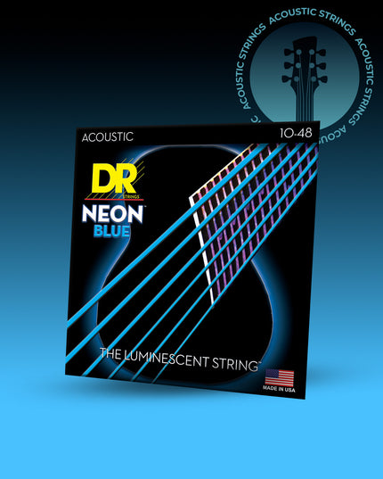 Hi-Def Neon™ Color Coated Acoustic Guitar Strings