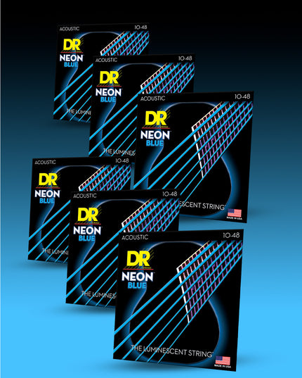 Hi-Def Neon™ Color Coated Acoustic Guitar Strings