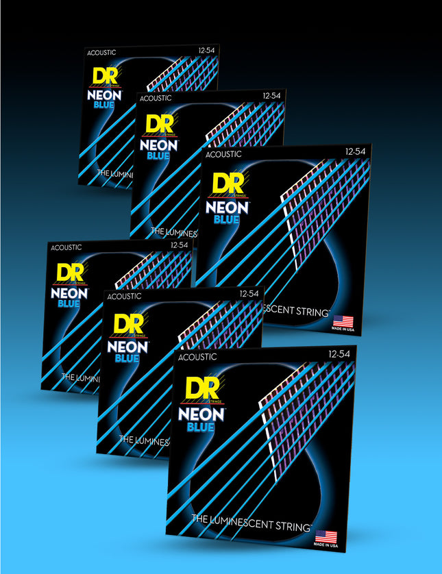 Hi-Def Neon™ Color Coated Acoustic Guitar Strings