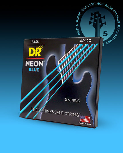 Hi-Def Neon™ Color Coated 5-String Bass Set