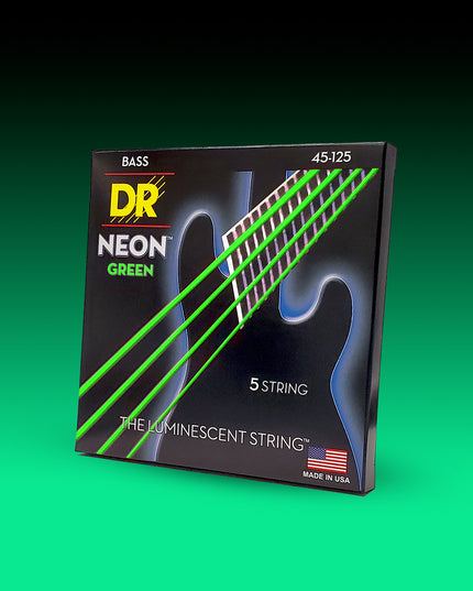 Hi-Def Neon™ Color Coated 5-String Bass Set