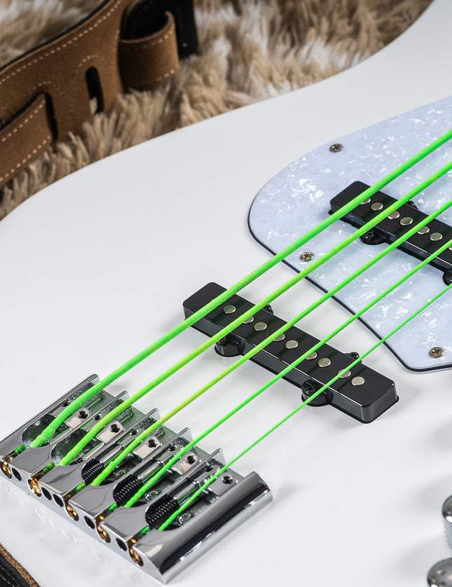 Hi-Def NEON™ Color Coated 5-String Bass Set