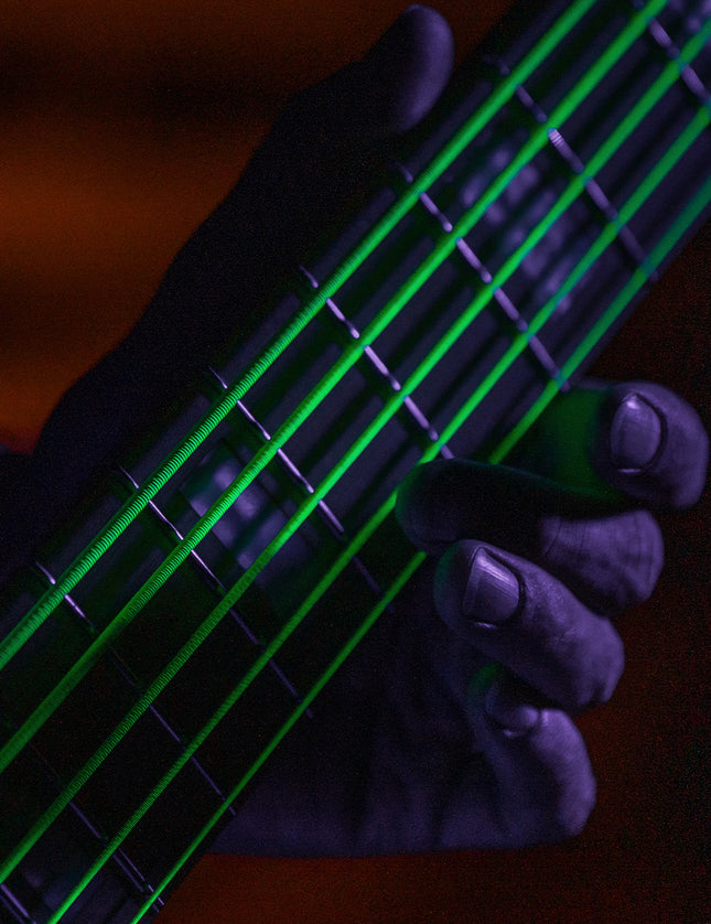 Hi-Def NEON™ Color Coated 5-String Bass Set